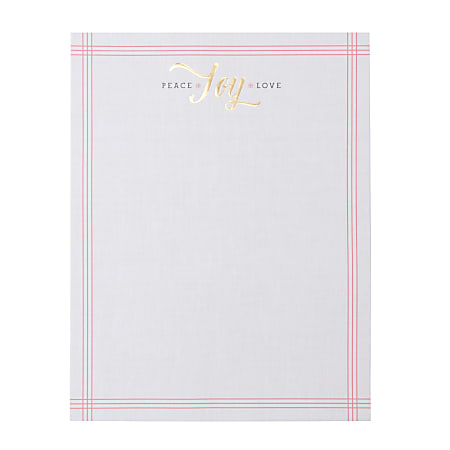 Gartner Studios Holiday Stationery, Letter Paper Size, Joy, 40 Sheets