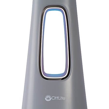 Ottlite with shop fan