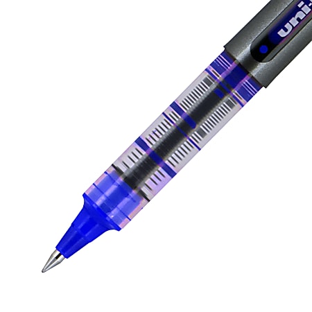 Onyx Roller Ball Pen, Stick, Fine 0.7 Mm, Blue Ink, Black Matte Barrel, 72-Pack - View #6