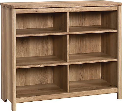 Sauder® Dover Edge 37"H 6-Cube Storage Bookcase, Timber Oak™