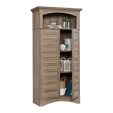 Sauder on sale china cabinet