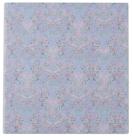 Gartner Studios 3-Ring Standard Style Binder, 1" Round Rings, Blush Blossoms