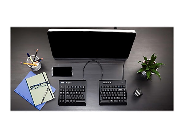 Kinesis Freestyle Pro Keyboard USB QWERTY key switch CHERRY MX Red