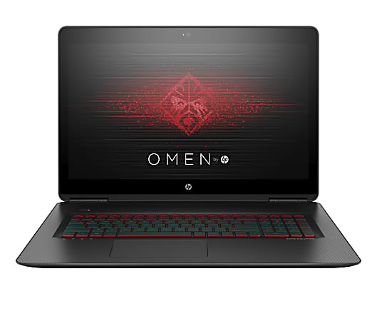 HP OMEN 17-w210nr Gaming Laptop, 17.3" Screen, Intel® Core™ i7, 8GB Memory, 1TB Hard Drive/128GB Solid State Drive, Windows® 10 Home, nVidia® GeForce™ GTX 1050 Ti