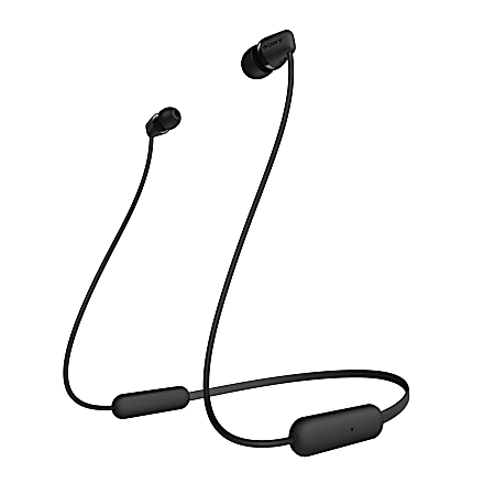 Sony WIC200 Wireless Earbuds, Black