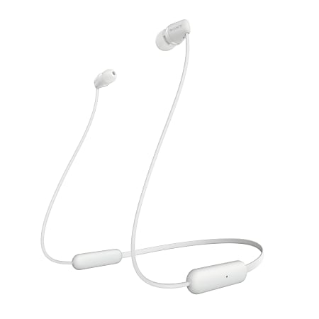 Sony WIC200 Wireless Earbuds, White