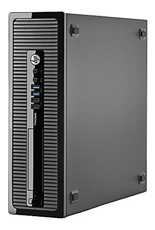 HP ProDesk 400 G1 Refurbished Desktop PC, Intel® Core™ i3, 8GB Memory, 500GB Hard Drive, Windows® 10, RF610390