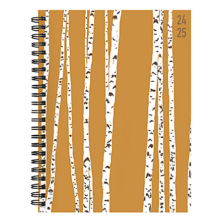 2024-2025 TF Publishing Medium Weekly/Monthly Planner, Aspen, 8” x 6-1/2”, July To June