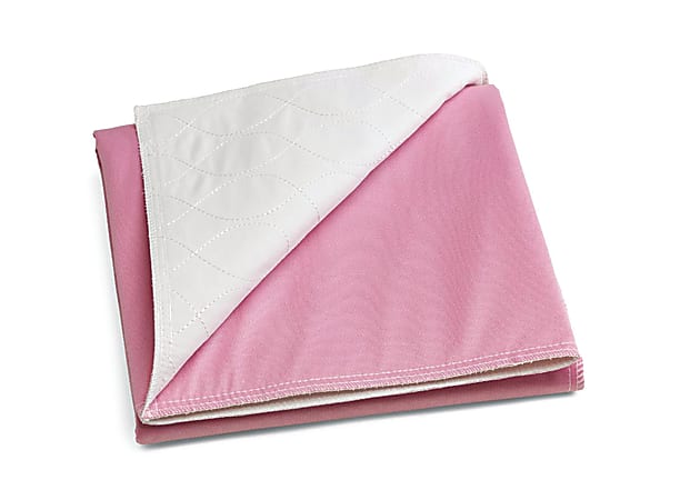 Sofnit® 300 Reusable Underpads, 34" x 48", Pink/White, Case Of 12