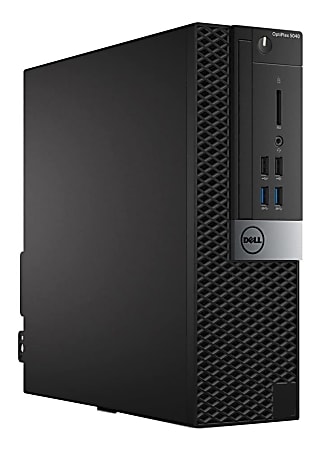 Dell™ Optiplex 5040 SFF Refurbished Desktop PC, Intel® Core™ i7, 16GB Memory, 240GB Solid State Drive, Windows® 10, RF610410