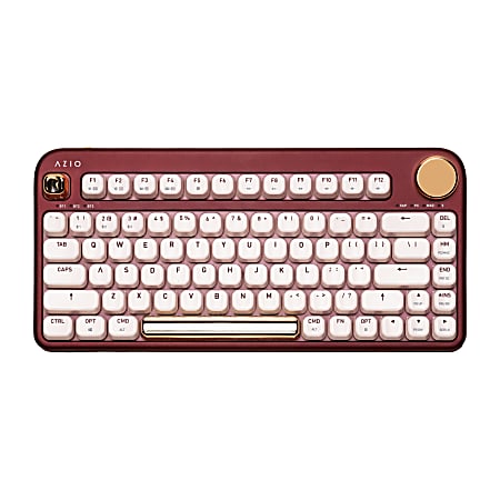 AZIO IZO Wireless Mechanical Keyboard, Baroque Rose, AZI917800F062