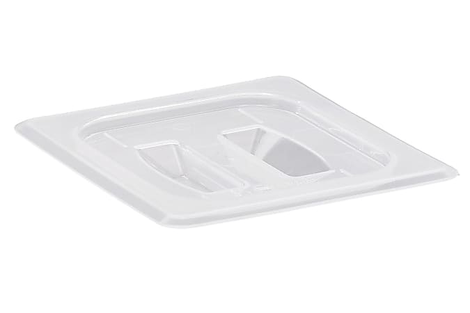 Cambro Translucent 1/6 Food Pan Lids With Handles,