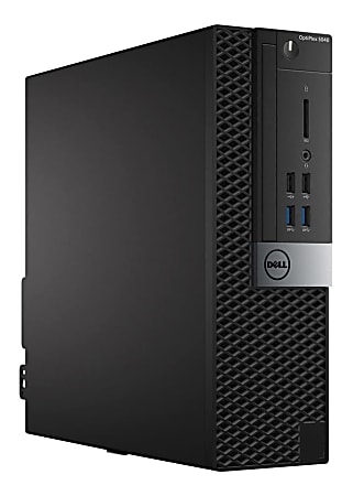 Dell™ Optiplex 5040 SFF Refurbished Desktop PC, Intel® Core™ i7, 16GB Memory, 480GB Solid State Drive, Windows® 10, RF610411