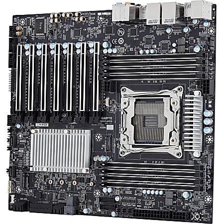 Gigabyte MW51-HP0 Server Motherboard - Intel Chipset - Socket R4 LGA-2066 - SSI CEB - Xeon Processor Supported - 64 GB DDR4 SDRAM Maximum RAM - RDIMM, LRDIMM, DIMM - 8 x Memory Slots - Gigabit Ethernet - 10 x SATA Interfaces