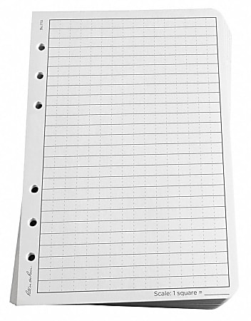 Rite in the Rain® All-Weather Loose-Leaf Copy Paper, 5 Reams, White/Gray, 4 5/8" x 7", 500 Sheets Per Case, 0.54 Lb, 85 Brightness