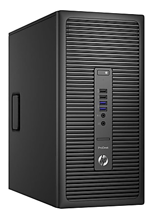 HP ProDesk 600 G2 Refurbished Desktop PC, Intel® Core™ i7, 16GB Memory, 240GB Solid State Drive, Windows® 10, RF610436