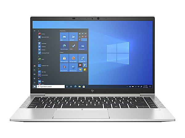 HP EliteBook 845 G8 14" Notebook - Full HD - 1920 x 1080 - AMD Ryzen 7 PRO 5850U Octa-core 1.90 GHz - 16 GB RAM - 512 GB SSD - AMD Chip - Windows 10 Pro - AMD Radeon Graphics - In-plane Switching (IPS) Technology - 20 Hour Battery