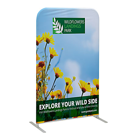 Custom Printed Step & Repeat Double-Sided Stretch Fabric