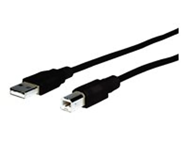 Comprehensive USB 2.0 A Male To B Male Cable 6ft. - Black