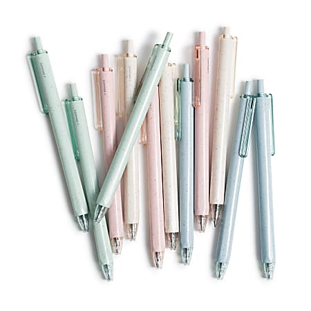 U Brands U-Eco™ Speckled Gel Pens, 12 Pack,