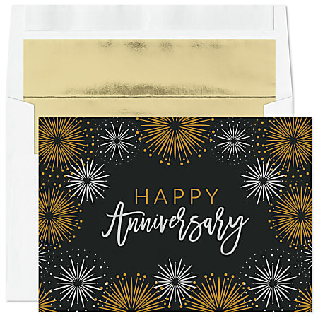 Custom Full-Color All Occasion Anniversary Cards And Foil