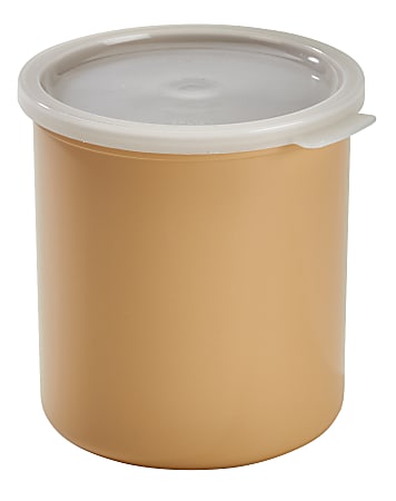 Cambro Deli Crocks, 2.7 Qt, Beige, Pack Of 6 Crocks