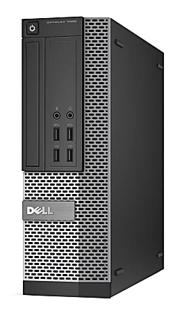 Dell™ Optiplex 7020 SFF Refurbished Desktop PC, Intel® Core™ i7, 8GB Memory, 240GB Solid State Drive, Windows® 10, RF610439