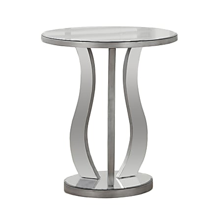 Monarch Specialties Janis Accent Table, 24"H x 20"W