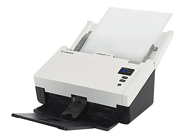 Visioneer Patriot D40 - Document scanner - CCD - Duplex -  - 600 dpi - up to 70 ppm (mono) / up to 70 ppm (color) - ADF (80 sheets) - up to 10000 scans per day - USB 2.0 - TAA Compliant