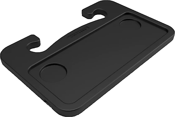 Limitless Innovations Plastic RoadWarrior 2-In-1 Convertible Wheel/Desk Tray, 16-5/16" x 11", Black