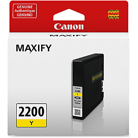 Canon PGI-2200 Original Ink Cartridge - Inkjet - Standard Yield - 700 Pages - Yellow - 1 / Pack