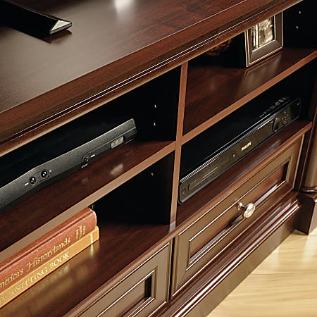 Sauder Palladia Corner Entertainment Credenza For 60 TVs 27 38 H x