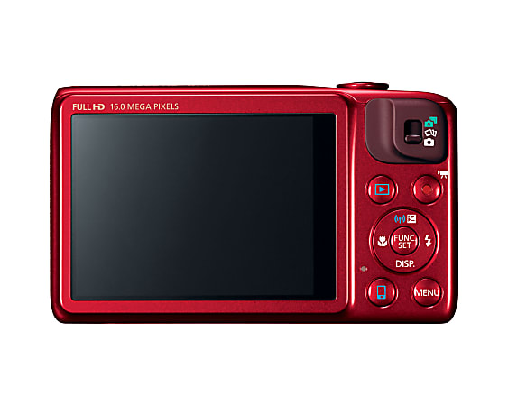 Canon PowerShot SX600 HS 16.0 Megapixel Digital Camera Red
