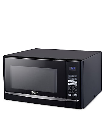  COMMERCIAL CHEF 1.6 Cubic Foot Microwave with 10 Power