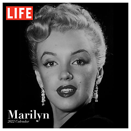 TF Publishing Arts Entertainment Monthly Wall Calendar 12 x 12 Marilyn  Monroe LIFE January To December 2022 - Office Depot