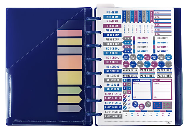 2026 2027 TUL Discbound WeeklyMonthly Student Planner Junior Size