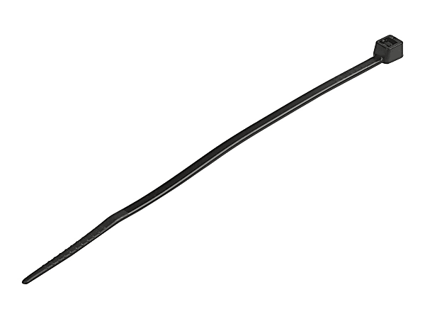 StarTech.com 100 Pack 4" Cable Ties - Black