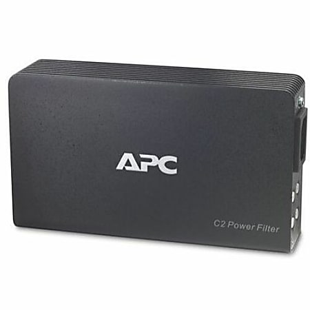 APC C Type AV Power Filter 2-Outlets Surge Suppressor - Receptacles: 2 x NEMA 5-15R - 1890J