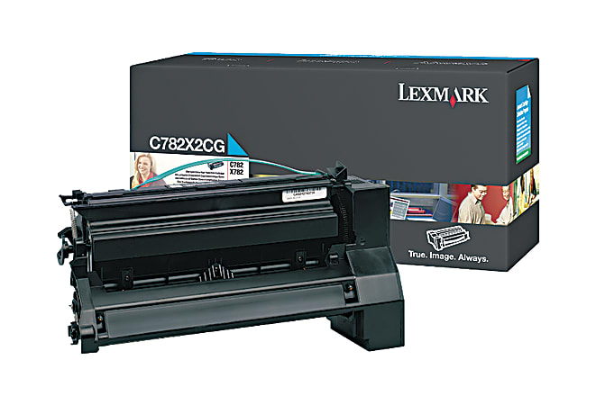 Lexmark Original Toner Cartridge - Laser - 15000 Pages - Cyan - 1 Each