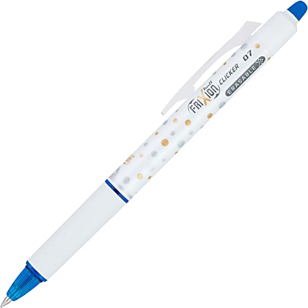 Pilot FriXion Clicker Erasable Gel Pens in White - Extra Fine Point - -  Goldspot Pens