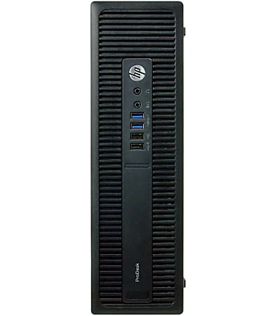 HP ProDesk 600G2 Refurbished Desktop PC, Intel® Core™ i3, 16GB Memory, 512GB Solid State Drive, Windows® 10, RF610564