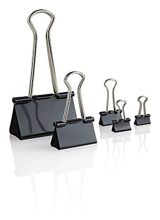 Jumbo binder clips store