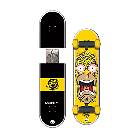 Santa Cruz SkateDrive USB Flash Drive, 8GB, Homer Face