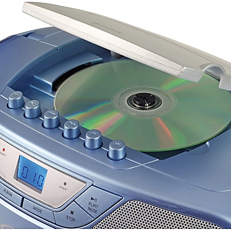 JENSEN CD 590 BL RadioCD PlayerCassette Recorder Boombox 1 x Disc