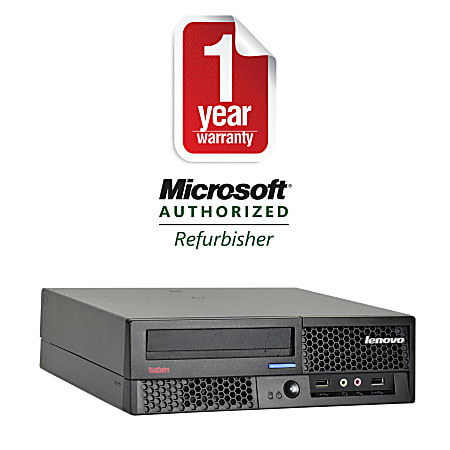 Lenovo ThinkCentre M58 Refurbished Desktop PC Intel Core 2 Duo 4GB