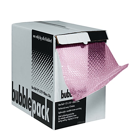Bubble Dispenser Pack, Antistatic, 1/2" x 12" x 50'