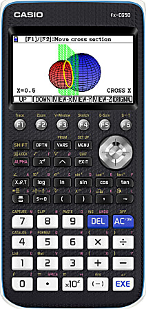 Casio® PRIZM Color Graphing Calculator, FX-CG50