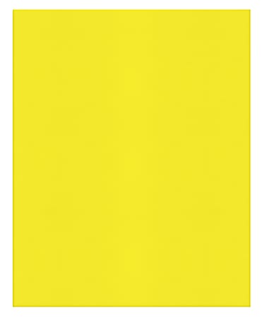 Office Depot® Brand 2-Pocket Paper Folders, Yellow, Pack Of 25