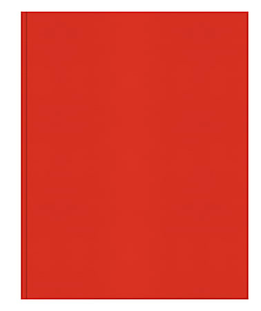 Office Depot® Brand 2-Pocket Paper Folders With Prongs, Red, Pack Of 25