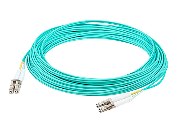 AddOn 1m LC to ST OM3 Aqua Patch Cable - Patch cable - LC multi-mode (M) to ST multi-mode (M) - 1 m - ADDSTLC1M5OM3